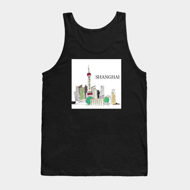 Shanghai Tank Top by Just beautiful